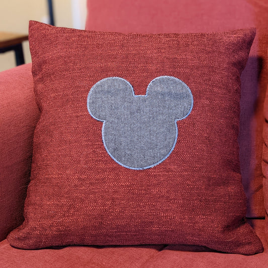 Herringbone Mickey Appliqué - Flawed